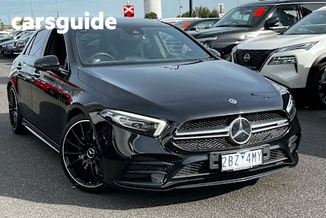 Black 2021 Mercedes-Benz A35 Hatchback 4Matic