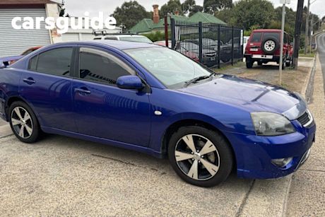 Blue 2007 Mitsubishi 380 Sedan VR-X