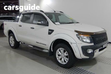 White 2015 Ford Ranger Crew Cab Utility Wildtrak 3.2 (4X4)