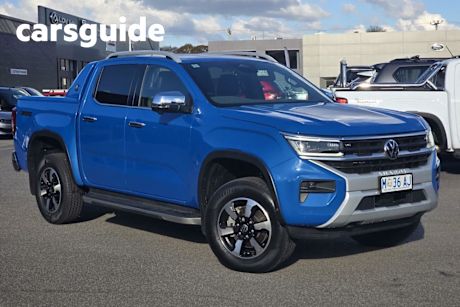 Blue 2023 Volkswagen Amarok Dual Cab Utility Aventura TDI600 4Motion