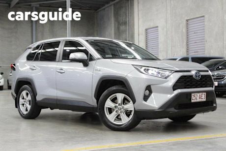 Silver 2020 Toyota RAV4 Wagon GX 2WD Hybrid