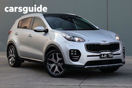 Silver 2016 Kia Sportage Wagon GT-Line (awd)