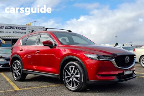 Red 2017 Mazda CX-5 Wagon Akera (4X4)