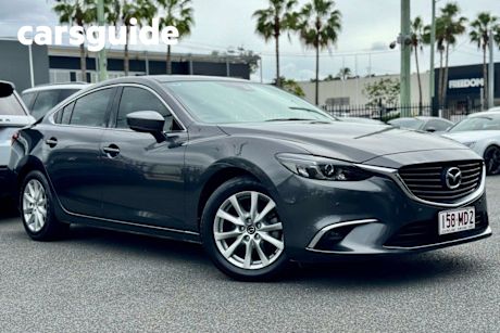 Grey 2018 Mazda 6 Sedan Touring