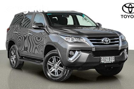 Grey 2015 Toyota Fortuner Wagon GXL