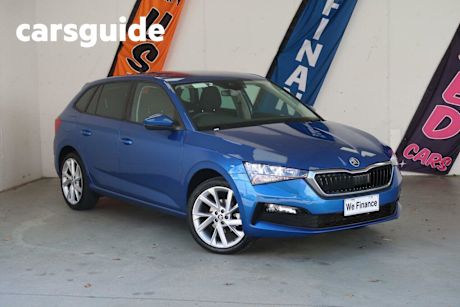 Blue 2023 Skoda Scala Hatchback Ambition 85TSI