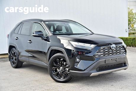 Black 2022 Toyota RAV4 Wagon Cruiser (awd) Hybrid