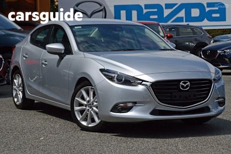 Silver 2018 Mazda 3 Sedan SP25 GT (5YR)