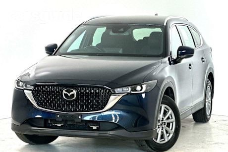 Blue 2023 Mazda CX-8 Wagon G25 Sport (fwd)