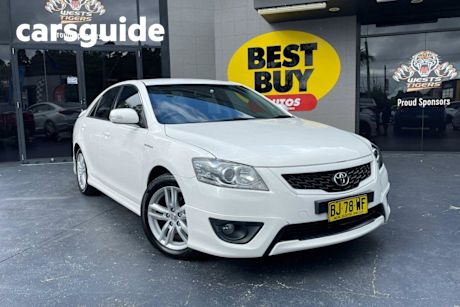 White 2011 Toyota Aurion Sedan Sportivo SX6
