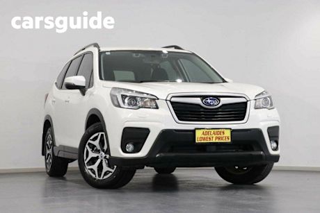 White 2019 Subaru Forester Wagon 2.5I (awd)