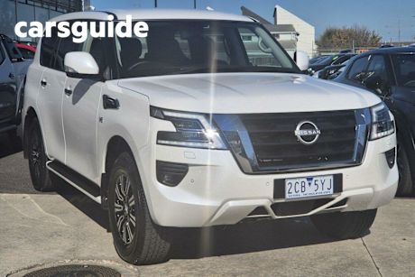 White 2025 Nissan Patrol SUV TI