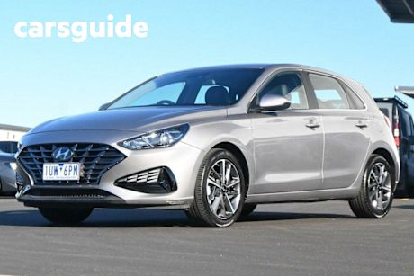 Grey 2022 Hyundai I30 Hatchback Active
