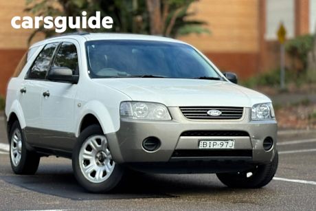 White 2008 Ford Territory Wagon TX (rwd)