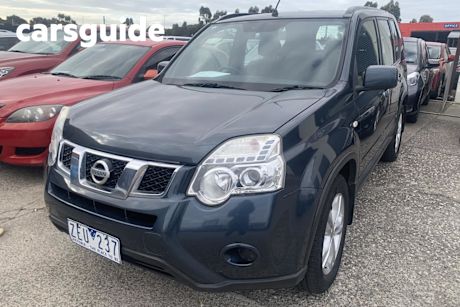 Blue 2012 Nissan X-Trail Wagon ST (4X4)