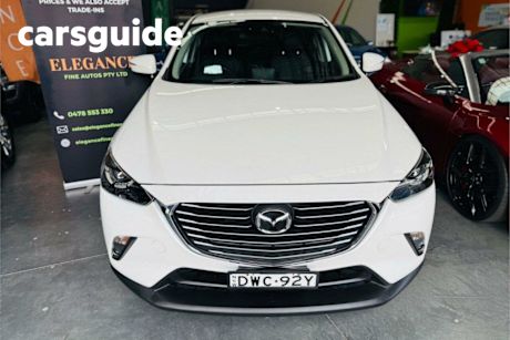 White 2018 Mazda CX-3 Wagon S Touring (fwd)