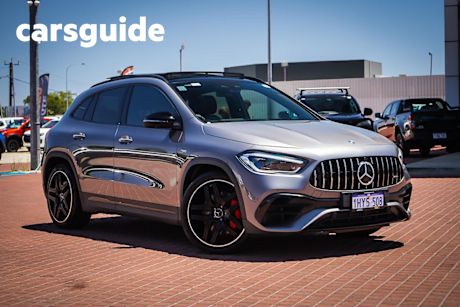 Grey 2022 Mercedes-Benz GLA45 Wagon S 4Matic+