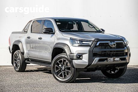 Silver 2023 Toyota Hilux Double Cab Pick Up Rogue (4X4)