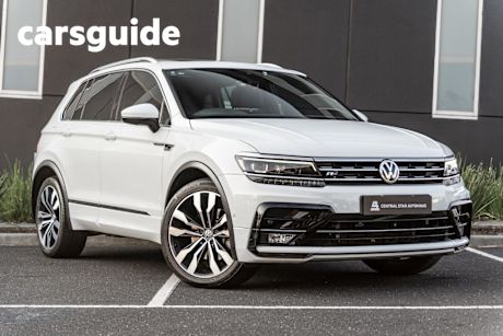 White 2018 Volkswagen Tiguan Wagon 140 TDI Highline