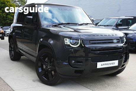 Black 2024 Land Rover Defender Wagon 110 D300 X-Dynamic HSE (220KW)