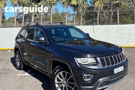 Grey 2014 Jeep Grand Cherokee Wagon Limited (4X4)