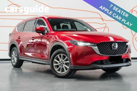 Red 2023 Mazda CX-8 Wagon G25 Touring (fwd)