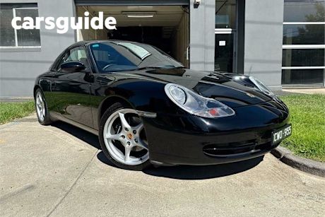 Black 1999 Porsche 911 Cabriolet Carrera