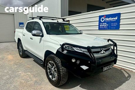 White 2022 Mitsubishi Triton Double Cab Pick Up GLS (4X4)