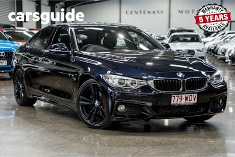 Black 2016 BMW 420I Coupe Gran Coupe Modern Line