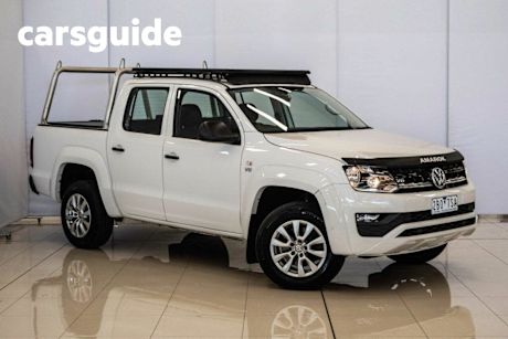White 2022 Volkswagen Amarok Dual Cab Utility TDI550 V6 Core 4Motion