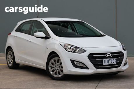 White 2016 Hyundai I30 Hatchback Active