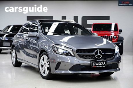 Grey 2017 Mercedes-Benz A180 Hatchback
