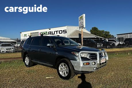 Blue 2011 Toyota Kluger Wagon KX-R (fwd) 7 Seat
