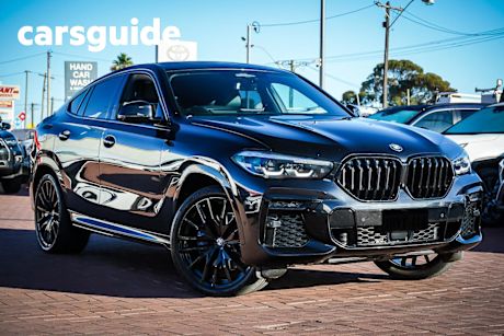 Black 2022 BMW X6 Coupe Xdrive30D M Sport