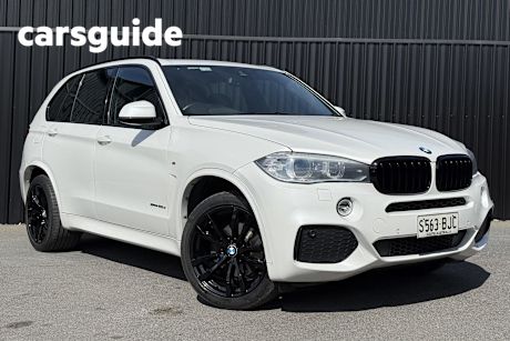 White 2015 BMW X5 Wagon Sdrive 25D