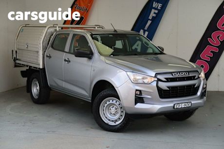 Silver 2021 Isuzu D-MAX Cab Chassis SX (4X2)