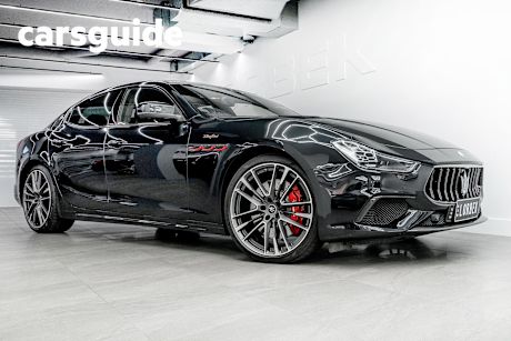 Black 2020 Maserati Ghibli Sedan Trofeo