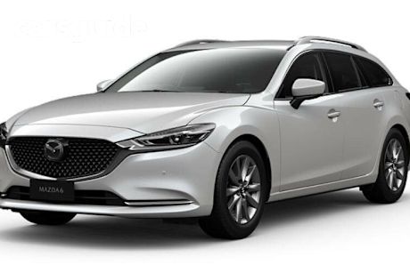White 2024 Mazda 6 Wagon G25 Touring