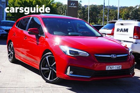 Red 2021 Subaru Impreza Hatchback 2.0I-S (awd)