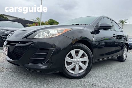 Black 2010 Mazda 3 Sedan NEO