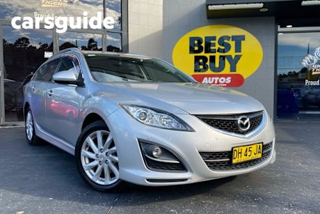 Silver 2012 Mazda 6 Wagon Touring