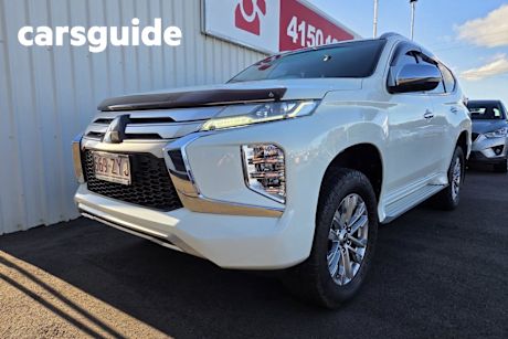 White 2020 Mitsubishi Pajero Sport Wagon GLX (4X4) 5 Seat