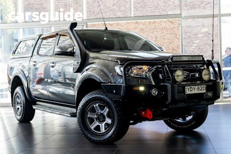 Grey 2017 Ford Ranger Dual Cab Utility XLT 3.2 (4X4)