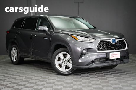 Grey 2023 Toyota Kluger Wagon Grande Hybrid AWD