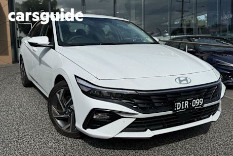 White 2024 Hyundai I30 Sedan Elite