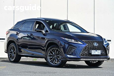 Blue 2020 Lexus RX300 Wagon F-Sport