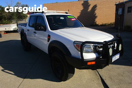 White 2011 Ford Ranger Dual Cab Pick-up XL (4X4)