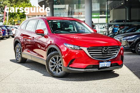 Red 2022 Mazda CX-9 Wagon Touring (fwd)