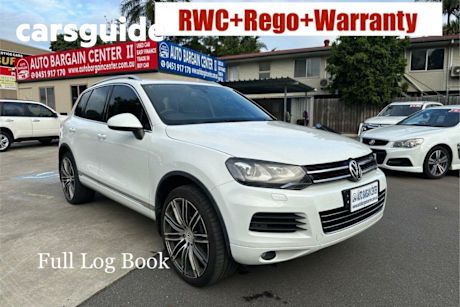 White 2014 Volkswagen Touareg Wagon 150 TDI