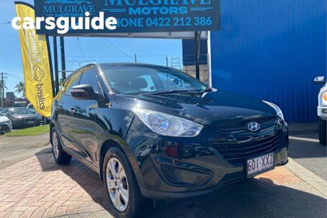Black 2012 Hyundai IX35 Wagon Active (fwd)